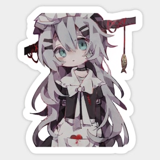 Heartless Maid Sticker